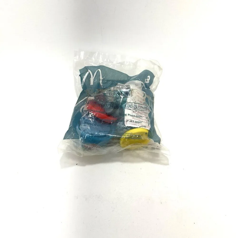 New 2003 Disney Lilo & Stitch Play-Doh # 3 Mcdonalds Happy Meal Toy 2004